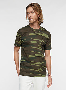Camouflage Fine Jersey T-Shirt 1
