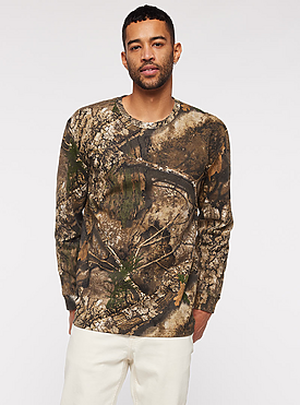 UNISEX REALTREE LNG SLV CAMO T 1