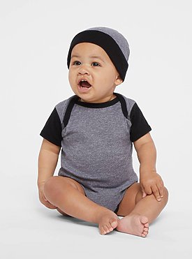 Infant Baby Rib Bodysuit 1