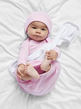 Infant Baby Rib Layette 1