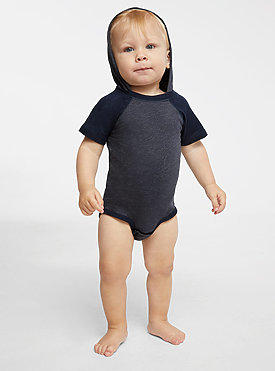 Infant Hooded Bodysuit w/ Ears 1