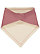 Infant Jersey Bandana Bib Mauvelous/Natural 1