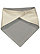Infant Jersey Bandana Bib Natural/Titanium 1