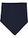 Infant Jersey Bandana Bib Navy/White 1 Back