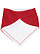 Infant Jersey Bandana Bib Red/White 1