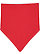 Infant Jersey Bandana Bib Red/White 1 Back