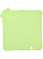 Infant Hooded Towel With Ears Key Lime 1 Back