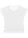 Women's V-Neck Sublimation Tee White 1 Back