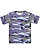 Youth Camouflage T-Shirt Blue Woodland 1