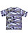 Youth Camouflage T-Shirt Blue Woodland 1 Back