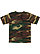 Youth Camouflage T-Shirt Green Woodland 1 Back
