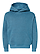 Youth Pullover Fleece Hoodie Bermuda Blackout Ghosted Front View
