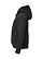 Youth Pullover Fleece Hoodie Black Leopard Ghosted Side View