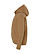 Youth Pullover Fleece Hoodie Coyote Brown Ghosted Side View