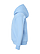 Youth Pullover Fleece Hoodie Light Blue Ghosted Side View