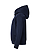 Youth Pullover Fleece Hoodie Navy Ghosted Side View