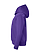 Youth Pullover Fleece Hoodie Purple Ghosted Side View