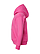 Youth Pullover Fleece Hoodie Raspberry Ghosted Side View