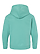 Youth Pullover Fleece Hoodie Saltwater Ghosted Back View