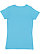Youth Girls' Jersey T-Shirt Aqua 1 Back