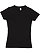Youth Girls' Jersey T-Shirt Black 1