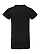 Youth Girls' Jersey T-Shirt Black Ghosted Back View