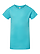 Youth Girls' Jersey T-Shirt Caribbean Ghosted Front View