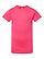 Youth Girls' Jersey T-Shirt Hot Pink Ghosted Front View