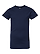 Youth Girls' Jersey T-Shirt Navy Ghosted Front View