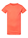 Youth Girls' Jersey T-Shirt Papaya Ghosted Front View