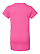 Youth Girls' Jersey T-Shirt Raspberry Ghosted Back View