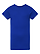 Youth Girls' Jersey T-Shirt Royal Ghosted Front View