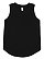 Youth Girls Jersey Tank Top Black 1