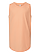 Youth Girls Jersey Tank Top Peachy Ghosted Front View