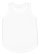 Youth Girls Jersey Tank Top White 1 Back
