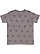 Toddler Five Star T-Shirt Granite Heather Star 1 Back