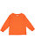Toddler Long Slv Cotton Shirt Orange 1