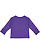 Toddler Long Slv Cotton Shirt Purple 1 Back