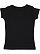 Toddler Girls Jersey T-Shirt Black 1 Back