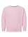 Toddler Fleece Sweatshirt Pink Ghosted Front View