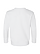 Toddler Fleece Sweatshirt White Ghosted Back View