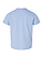 Toddler Fine Jersey T-Shirt Light Blue Ghosted Back View