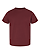 Toddler Fine Jersey T-Shirt Maroon Ghosted Front View