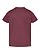 Toddler Fine Jersey T-Shirt Vintage Burgundy Ghosted Back View