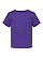 Infant Fine Jersey T-Shirt Purple Ghosted Front View