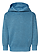 Toddler Pullover Fleece Hoodie Bermuda Blackout Ghosted Front View