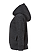 Toddler Pullover Fleece Hoodie Black Leopard Ghosted Side View