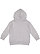 Toddler Pullover Fleece Hoodie Heather 1 Back