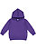 Toddler Pullover Fleece Hoodie Purple 1