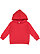 Toddler Pullover Fleece Hoodie Red 1
